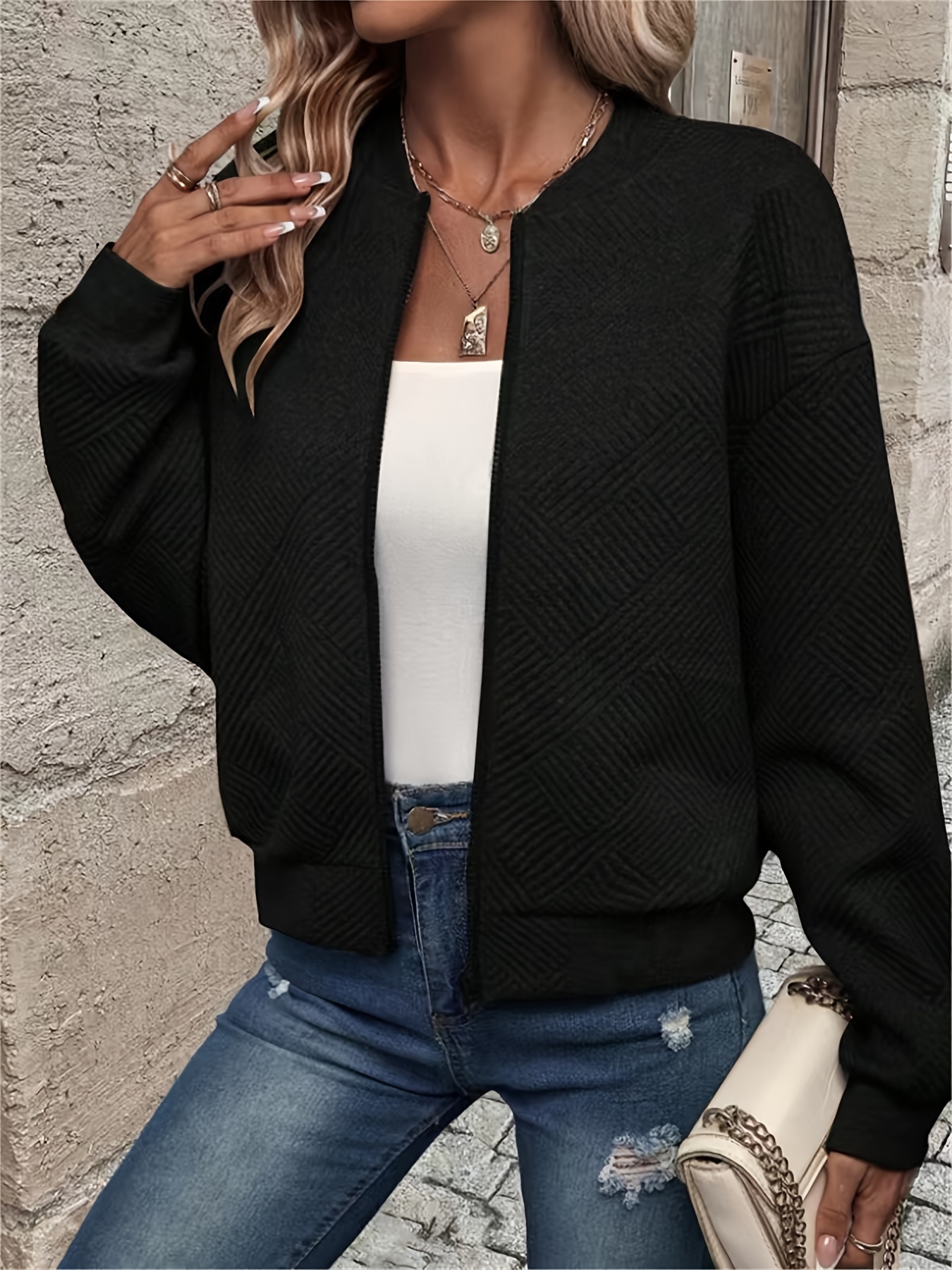 Amazon.com : Cherry Blossoms Zip Up Jackets for Women