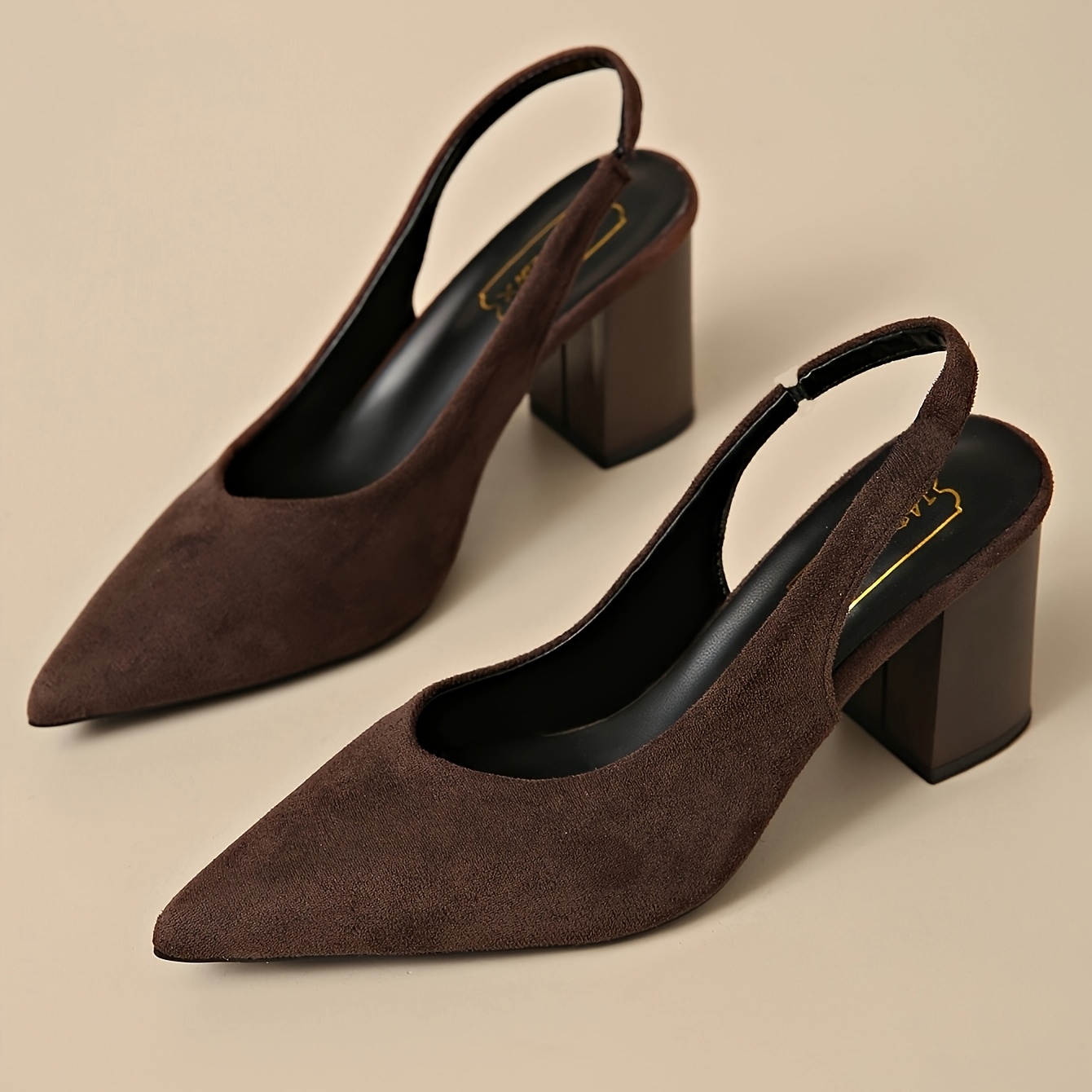 Image of 2025 Fashion Women's New Chunky Heel High Heels, , Women Shoes