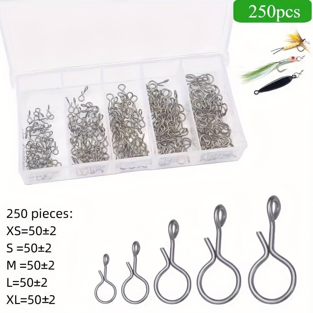 

250pcs Steel Hanging & Fly Snap Accessories, , & ,