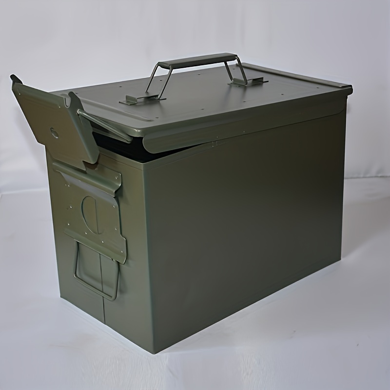1pc large size metal case with lock hardware tool box storage and storage box model tool box
