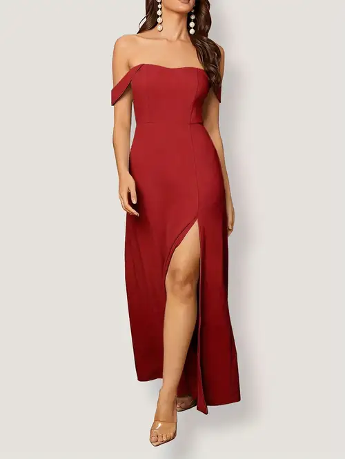 V-Neck Slit Elegant Dress Wedding Prom Party Holiday Formal Gown Evening Dress Formal Banquet Dress Women'S Graduation Outfit Mother'S Graduation Outfit Wedding Wedding Guest Attire Women Women'S ... V-Neck Slit Elegant Dress Wedding Prom Party Holiday Formal Gown Evening Dress Formal Banquet Dress Women'S Graduation Outfit Mother'S Graduation Outfit Wedding Wedding Guest Attire Women Women'S ...