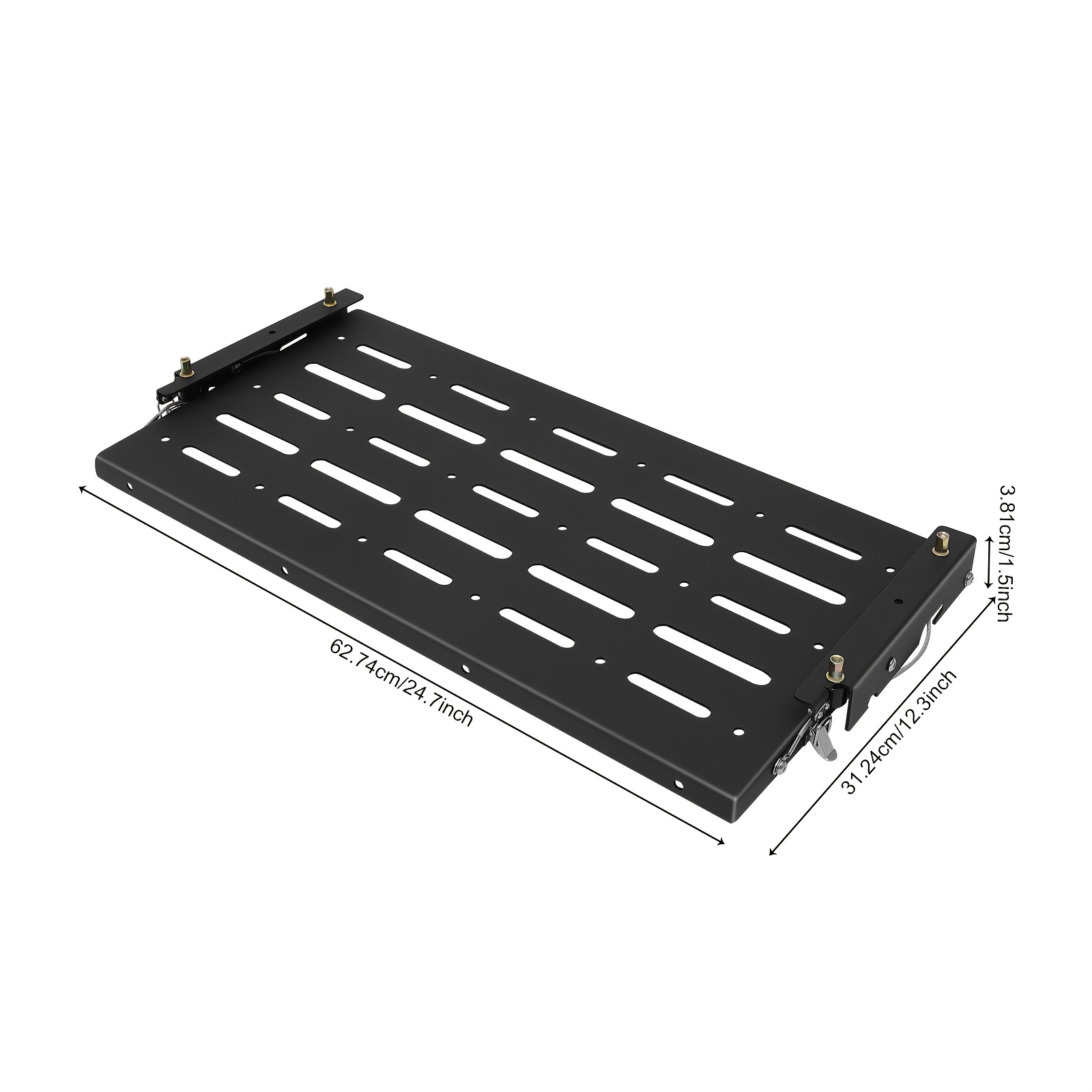 Black Tailgate Folding Table Foldable Cargo Shelf For 2007-2017 For Wrangler Jk 2/4 Door And Unlimited 4 Door