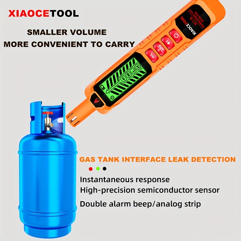 professional   detector and   gas sniffer     propane leak detector for home and rv   storage bag audible and visual alarm precise leak locator