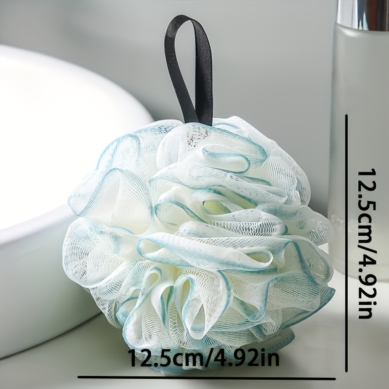 Spa-Quality Large Lace Bath Ball with Hanging Loop