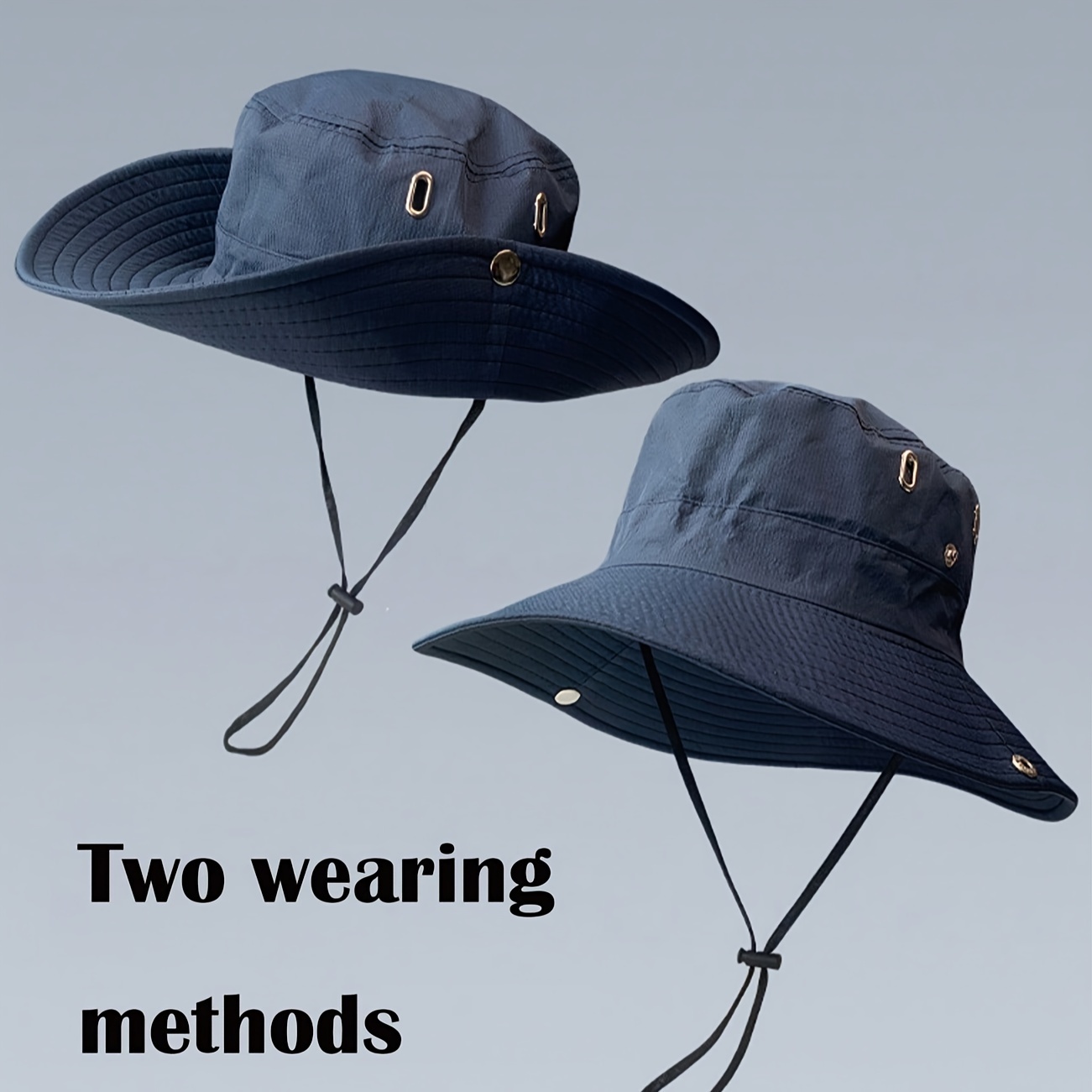 Versatile Retro Cowboy Hat For Men And Women Outdoor Fishing - Temu