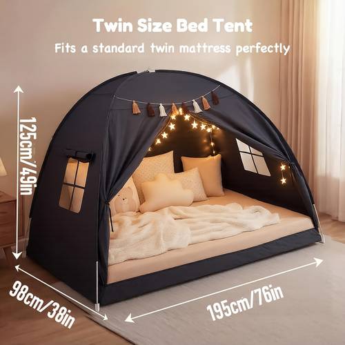 double bed tent sensory breathable sleeping windproof room tent indoor tent light blocking sleeping tent