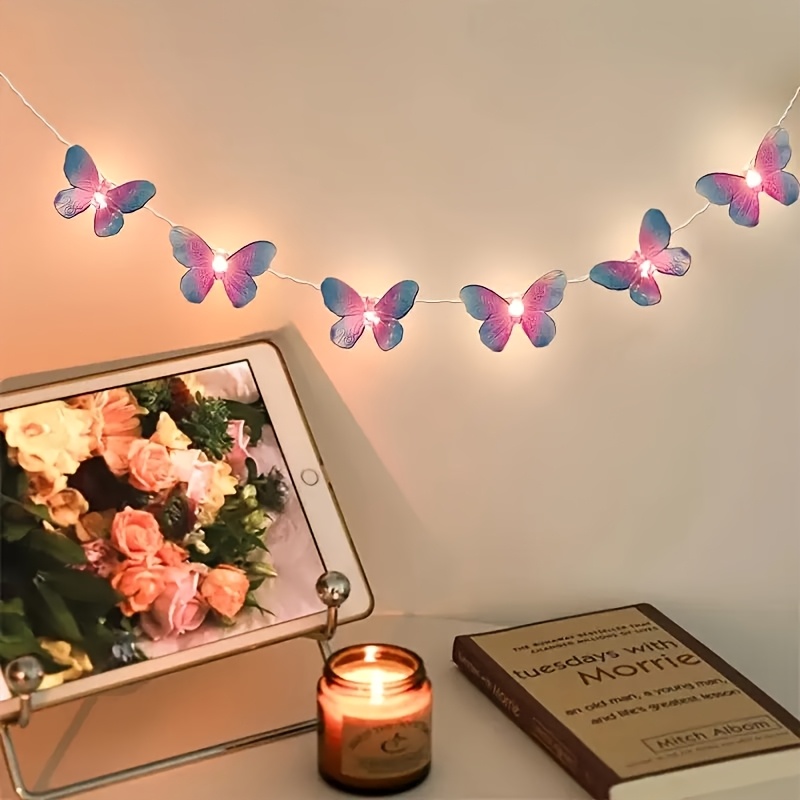TEMU Indoor String Lights, 1pc, 200.0/300.0cm, Battery-powered Indoor String Lights, Plastic Material, Switch Control. Suitable For Christmas, Room,