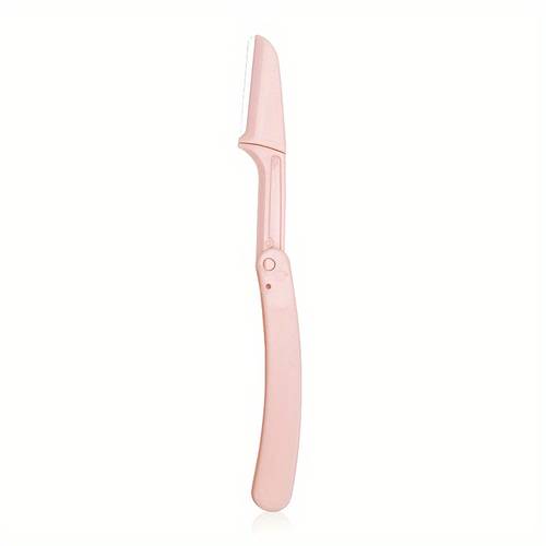 folding eyebrow trimmer for women scratch resistant razor makeup accessory eyebrow grooming tool womens eyebrow razor