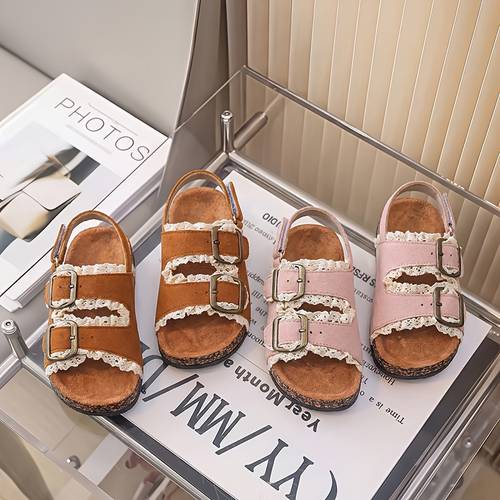 sandals girls summer hollow out baby toddler sandals outdoor girls 2026 new