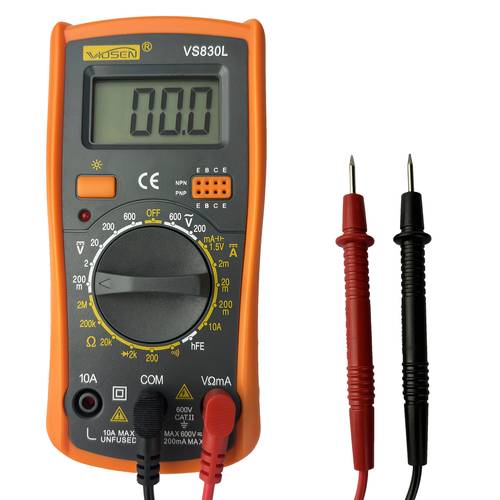 multimeter tester for counting numbers multimeter strap ac voltmeter and voltage amplifier meter for measuring voltage current and testing line continuity