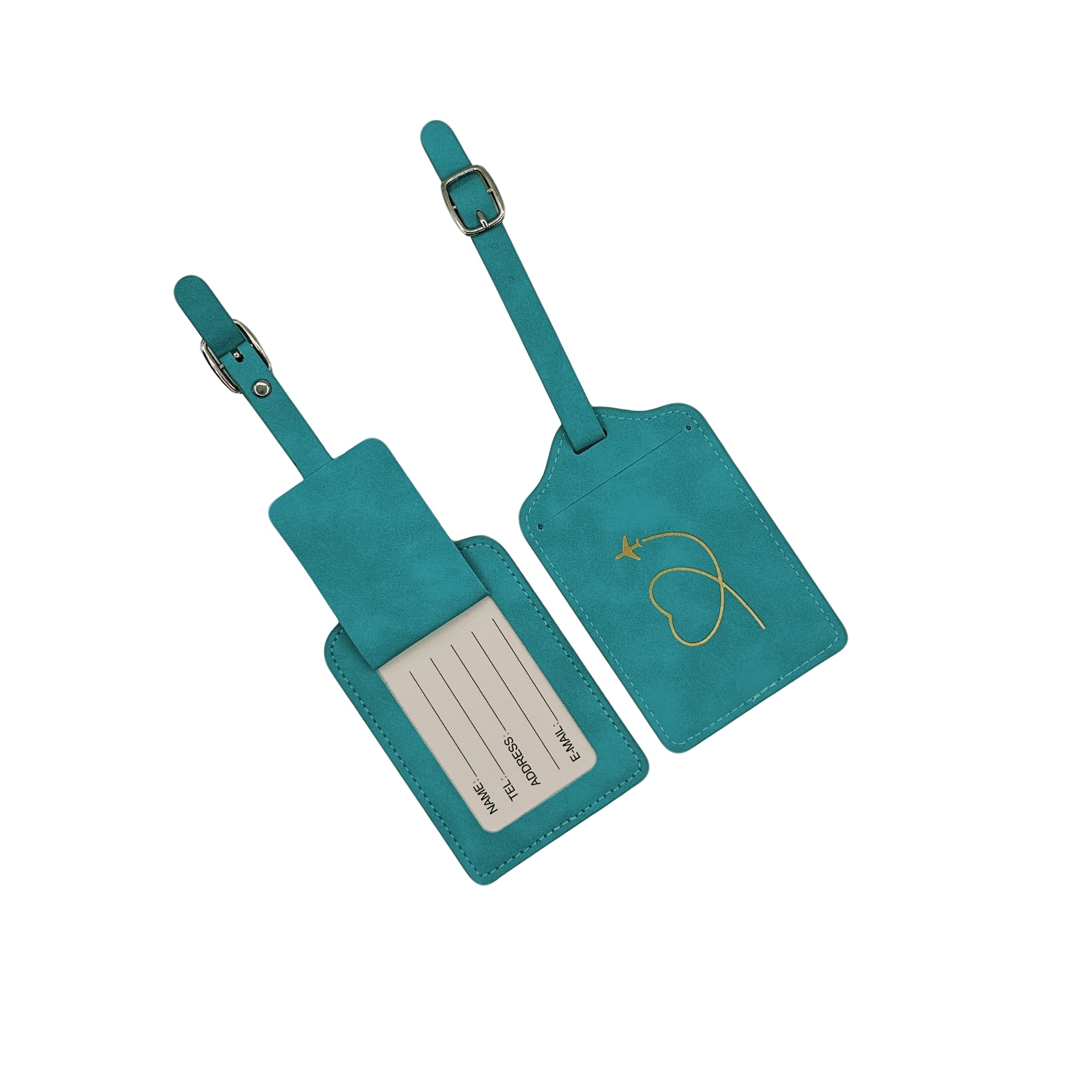 1 Luggage Tag, Designed To Be Lightweight And Stylish With A Minimalist Commuting Aesthetic, Privacy And Features Oil Edges, Making It Ideal For Travel Suitcases And Bagged Additions