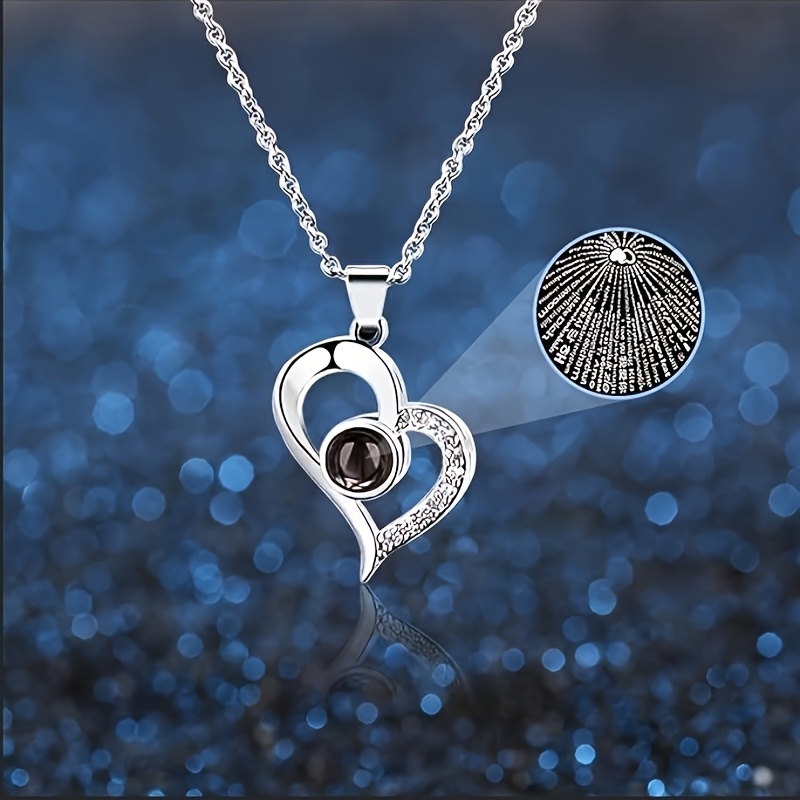 MONODEAL Vječna prava ruža, s ogrlicom I Love You, 100 jezika, prave ruže, cvjetni nakit, poklon kutija, ruža, romantična za vo, Majčin dan, Božić, rođendanski pokloni za nju