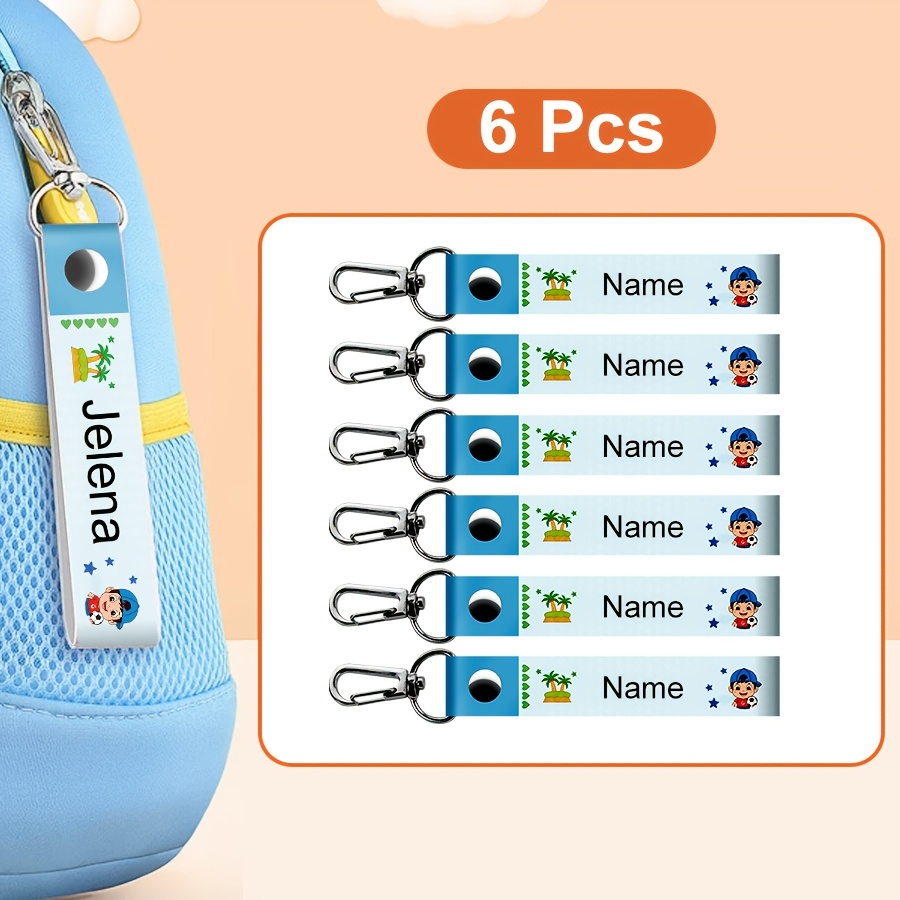 Customized Blue Keychain
