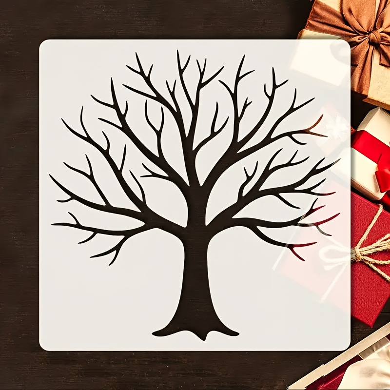 Tree of Life Craft Stencil Template for DIY Projects