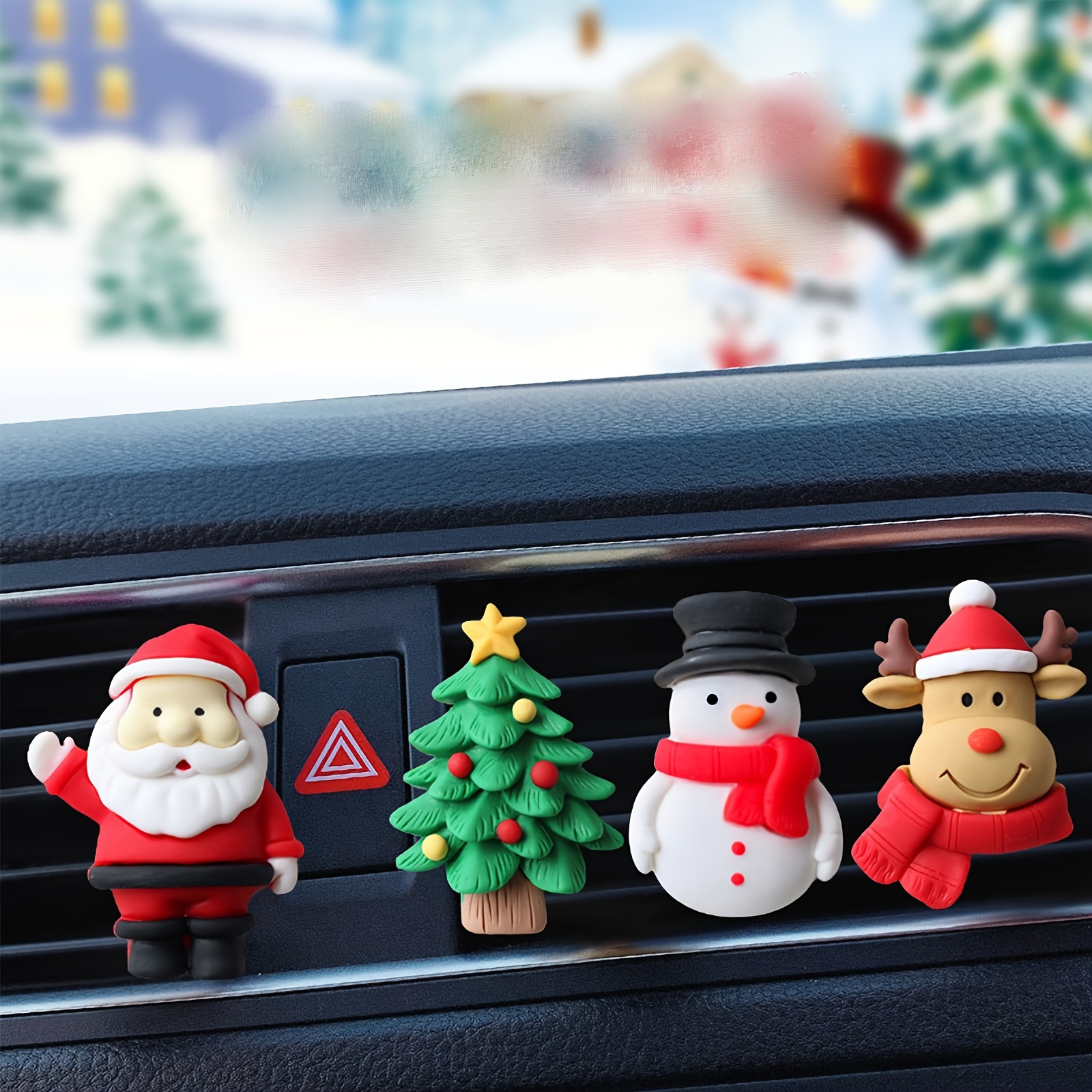 

4pcs Christmas Car Vent Set - , & Assorted (, , , , Lavender) - Auto Decor