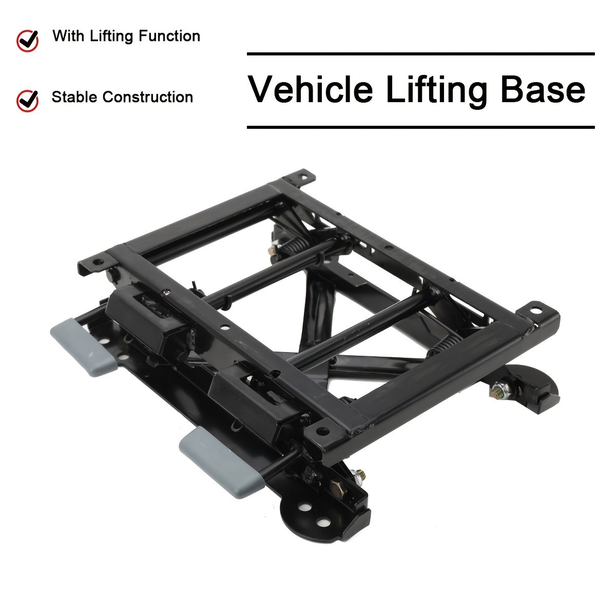 Image of Car Height Adjuster, Height Increase, Height Adjustment For Car Seats, Frame Lifter Base With A Sturdy Design, 60 Mm Height Increase For Vehicles