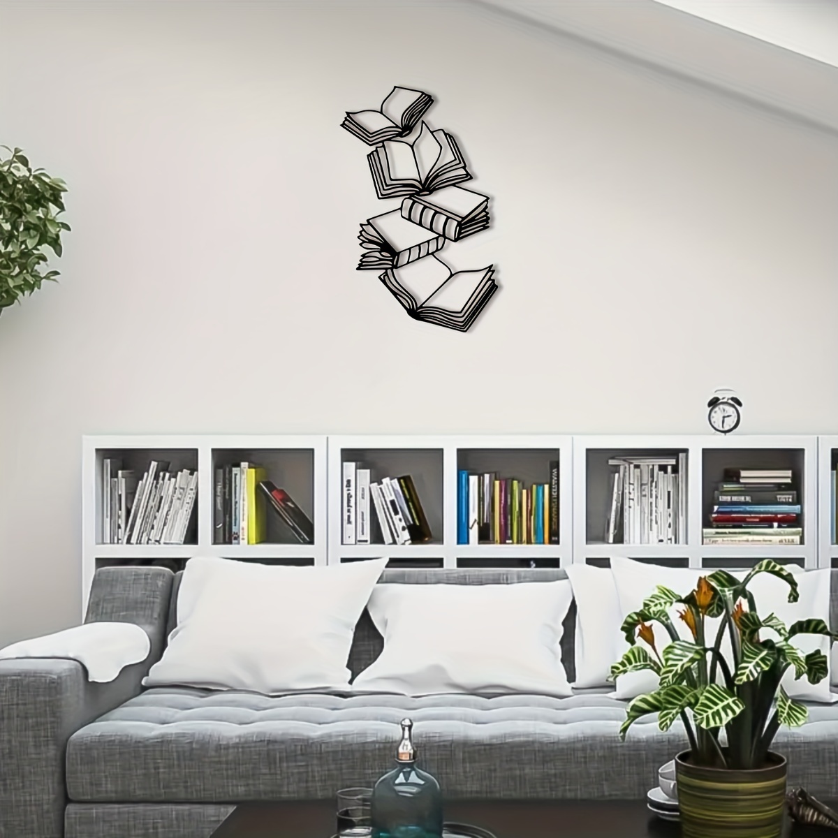 

Book : Metal Wall Art With Book Scent - Perfect Gift For Readers, Ideal For Bedroom Decor & Craft Enthusiasts Book Decor Reading Decor