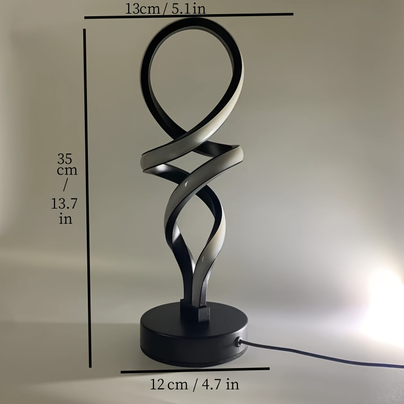 1pc Hercules Modern LED Desk Lamp, Minimalist Design, USB Three-Color Dimming, Multi-Room Decorative Light, Practical Multifunctional Table Lamp Suitable for Bedroom, Living Room, Study, Hotel, Office Bedside Lamp