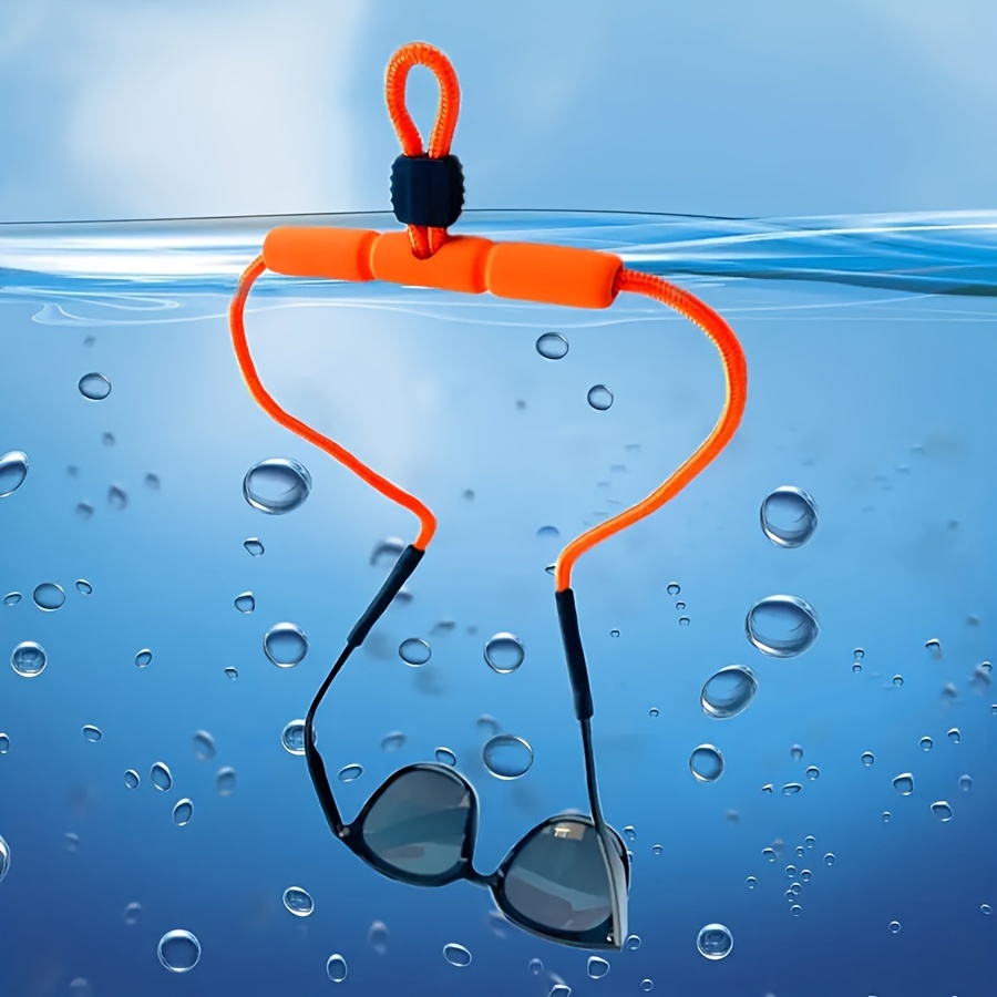 

Practical Eye-catching Floating Glasses Strap, Adjustable Sunglasses Lanyard, Outdoor Sports Swimming Eyewear Retainer