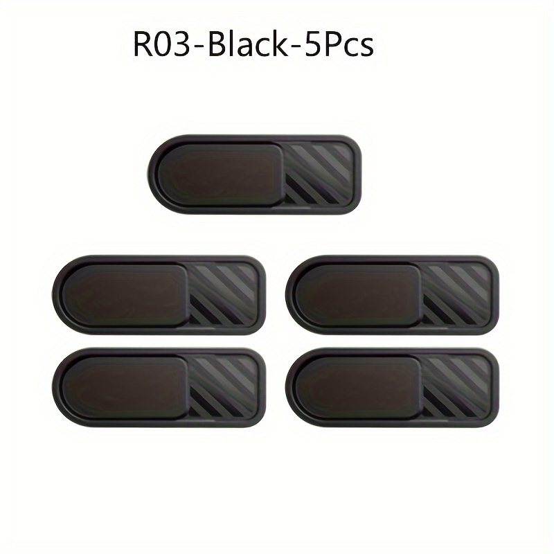 Magnetic Webcam Privacy Cover - Abs Plastic Slider For Laptops, Tablets, Phones & More - Secure Camera Protection Sticker