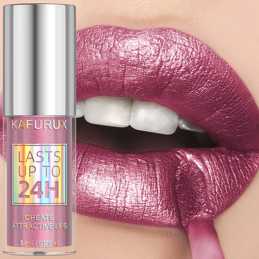 waterproof     sparkle lip glaze   lips look fuller easy to color