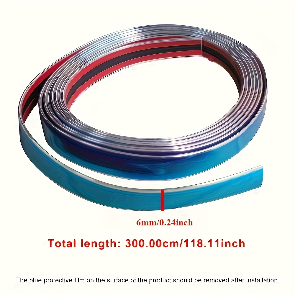 Add A Stylish Shine To Windows With Silver Chrome Strips. Birthday Gift. Valentine's Day