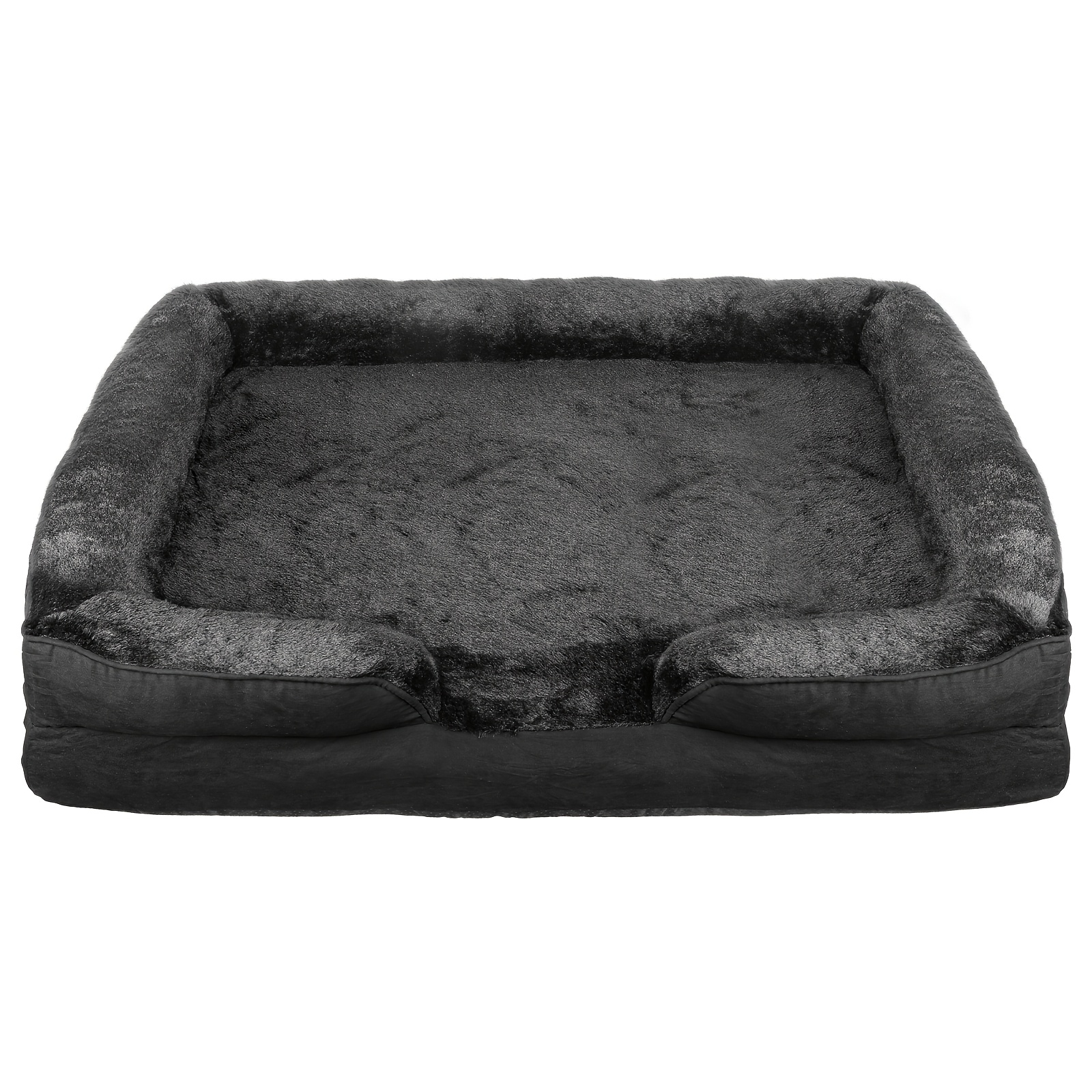 Comfortable Plush Dog Bed, Plush Polyester Fiber Dog Bed, Winter Warm Pet Sofa, Suitable For Dog Houses, Warm Thick Pad For Dogs& Cats, Ideal For Apartments & Homes