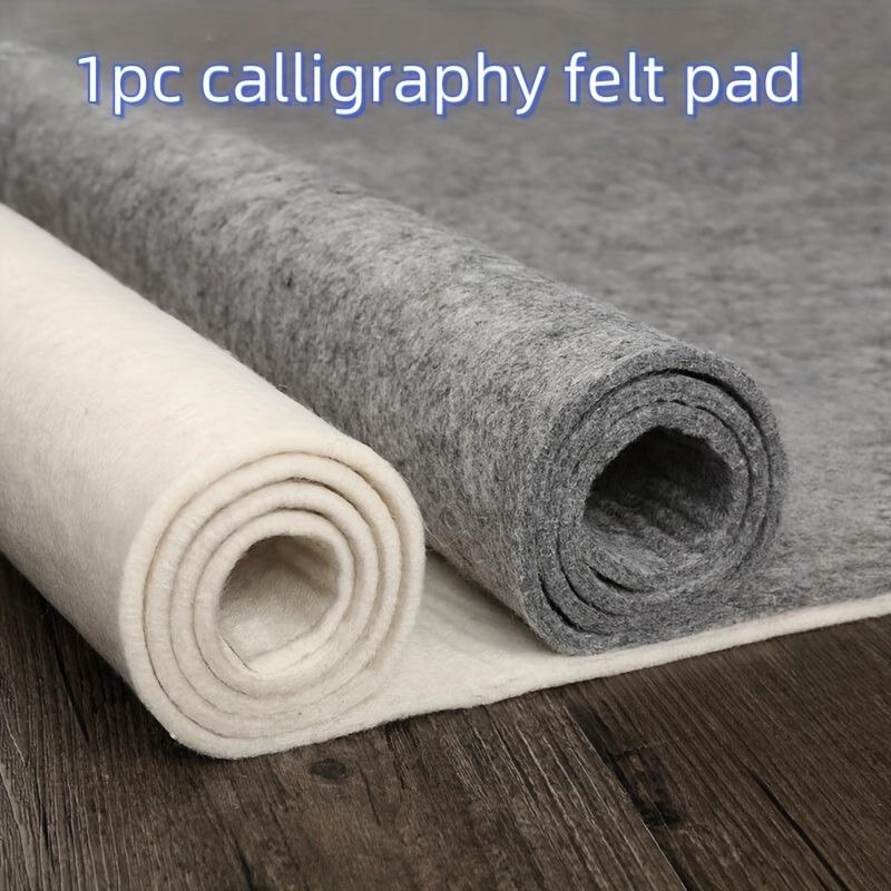 

Calligraphy Felt Pad: 5mm/0.197in Thick, 80cm X 31.5in, Suitable For Painting And Practice - Art Supplies