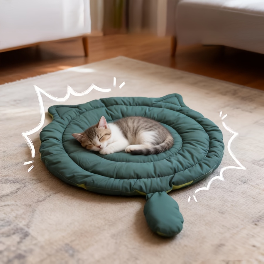 a universal cat sleeping pad cute dog mat for sleeping big faced   soft and breathable for   washable Product details 1