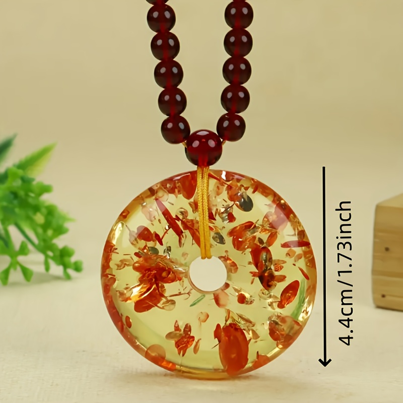 Flower Safety Buckle Pendant Charm