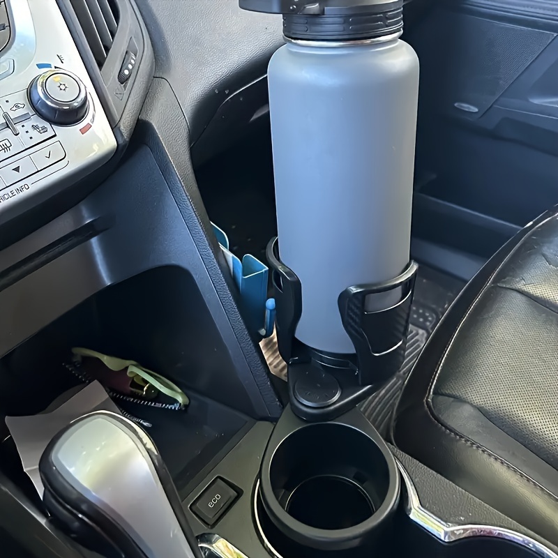 1pc car cup holder 2 in 1 car drink expander adapter car cup holder dual car cup holder extender 360 fit most cars details 4