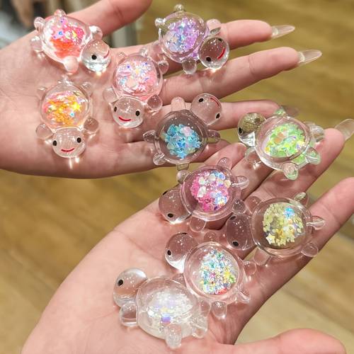 24pcs 49 in the dark mini animals cute turtle shape party favors birthday holiday gift