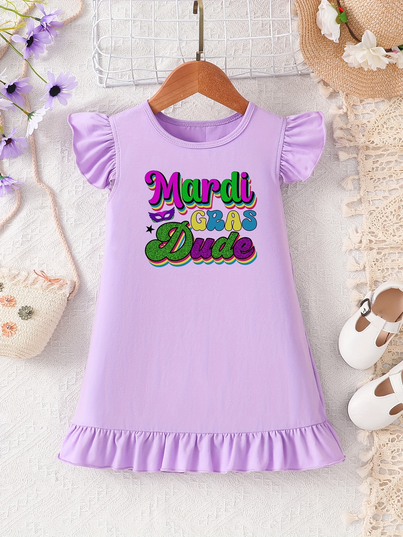 mardi gras toddler clothes