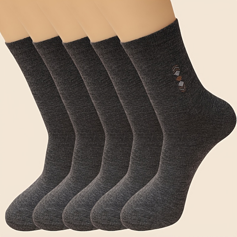 sweat resistant dress socks 1/3/5 Pairs Mens Ultra Thin Silk Sheer Business Sock Soft Nylon Work irritation features to maintain your comfort all throughout the day 5-Pair *'s Wear-Resistant * Workplace