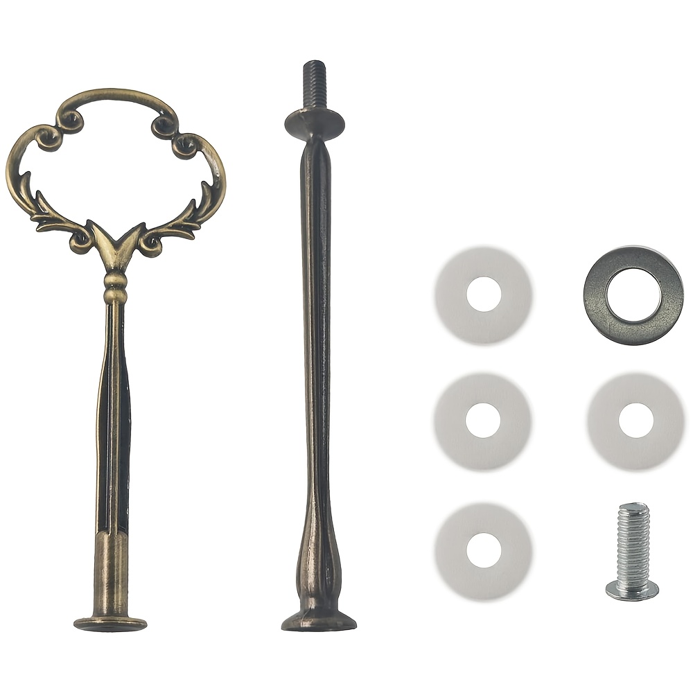 TEMU Alloy Multi Tier Sunflower Metal Stand Fitting Hardware Rod Stands For Displaying, Decorating Supplies, Party Decor, Decorative Stand, Stylish