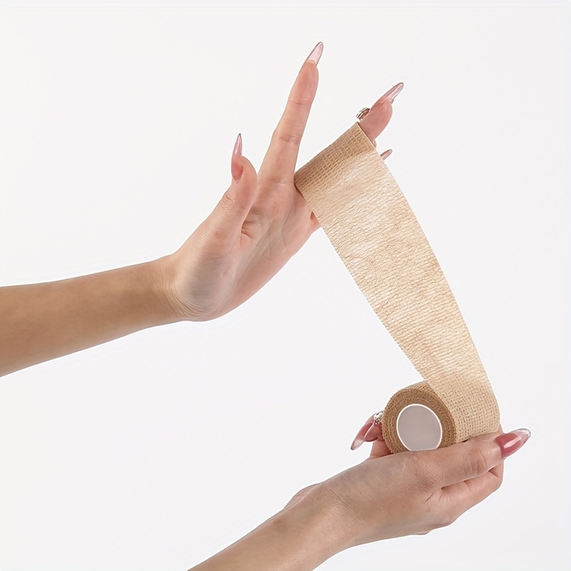 1 Roll Non-woven Sports Bandages Elastic Self-adhesive Bandages for Foot Finger Ankle Arm Sport Knee Pad Support