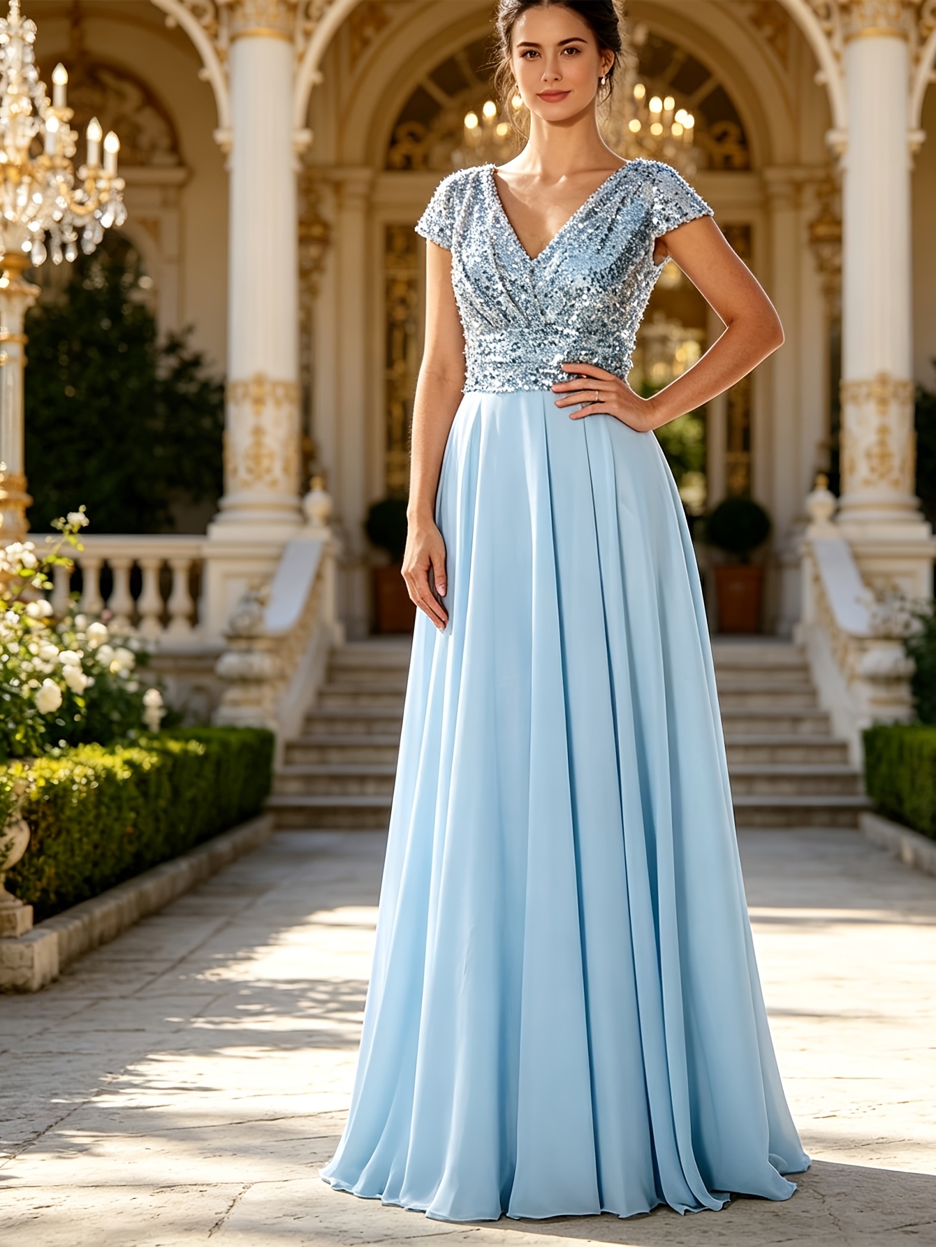 mac duggal bridesmaid dresses Mac Duggal 5637 Long Formal Dress main image 0