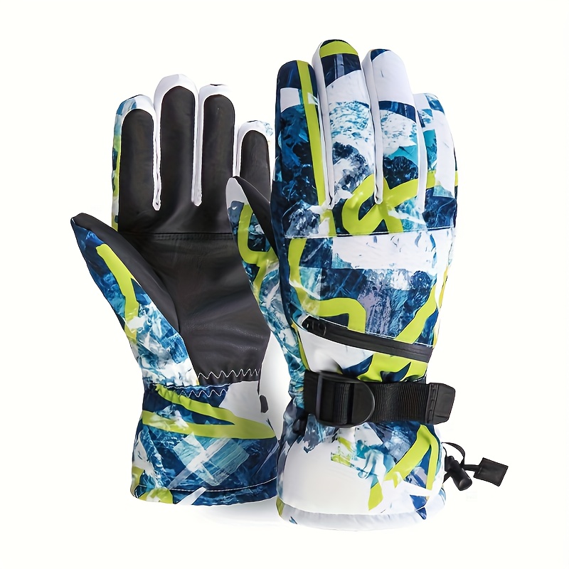 A Pair of Premium Winter Gloves for Men And Women, Designed for Professional Skiing And Outdoor Cycling, Providing Warmth for Winter Biking. These Couple Gloves Make a Great Holiday Gift for Parents, Suitable for Halloween, New Year