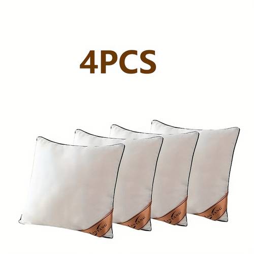 four packs of luxury high rebound throw pillows sofa cushions pillow throw pillows for cars and sofas
