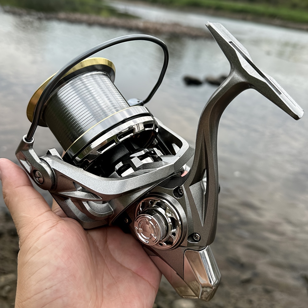 Heavy-Duty 8000/9000/10000/12000/14000 Series Saltwater & Freshwater  Spinning Fishing Reel - 20kg Drag System, Large Capacity Spool, Lever-Drift  Casting, Multi-Gear Ratio (High/Low) for Large Fish (* ...