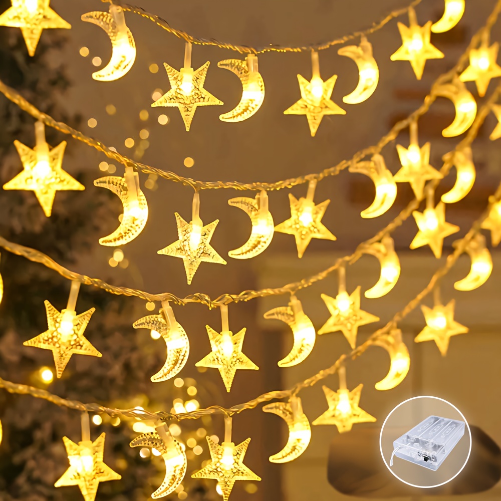 star moon lights sold on Temu United States