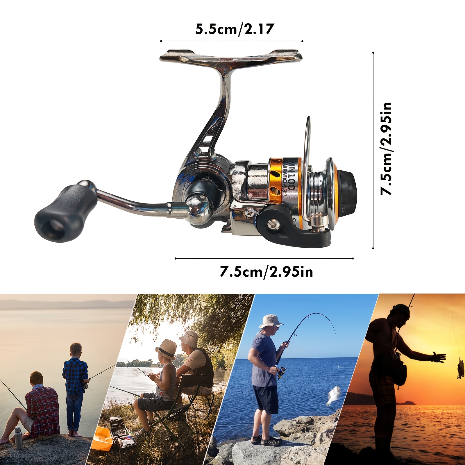 casting metal fishing lures Johnny Jigs Long Jig - Silver Glow Abel reels works with a variety Dobyns Champion 705CB 7' Color | Length:Black | 7'0