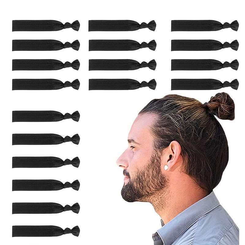 18pcs Set Of Solid Color Hair Ties, High Elasticity Hair Bands For Men And Women