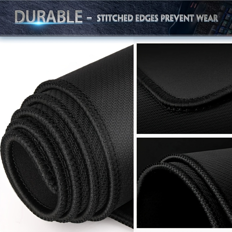 1 stuks Tech-Sensitive Design Gaming Muis Mat voor Kantoor | Ergonomisch, Lichtgewicht, Glad Oppervlak, Rubberen Basis, Gestikte Randen, Ideaal voor Laptop en Desktop Computers