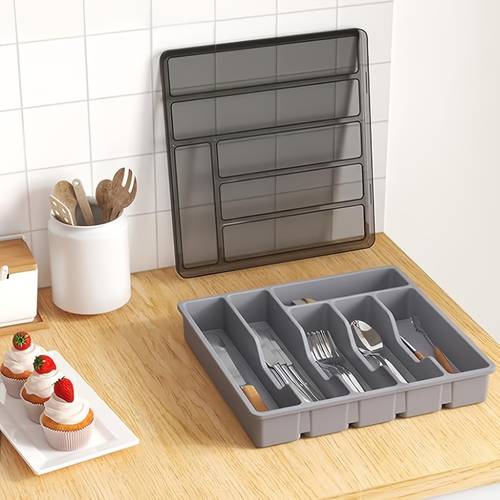 opbergdoos met deksel, stofdichte hoes en afgesloten opbergruimte voor , organizerdoos, afgesloten lade met stofdichte hoes, organizer, opbergdoos voor , lepels en vorken, afgedekte lade voor keukenlades en aanrechten, multifunctionele organizerlade