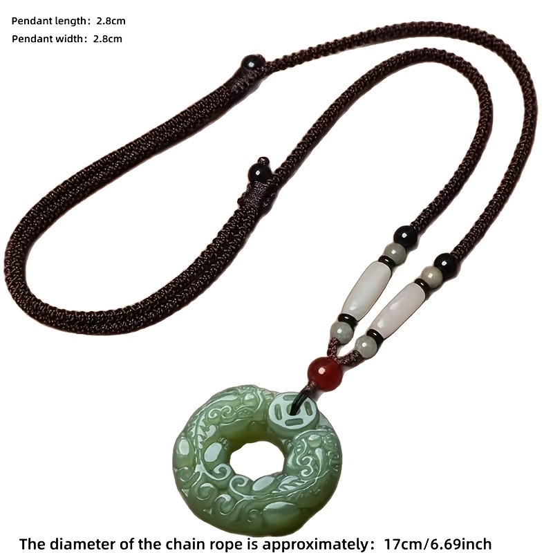 Double-Sided Pi Xiu Pendant, High-End Safety Buckle