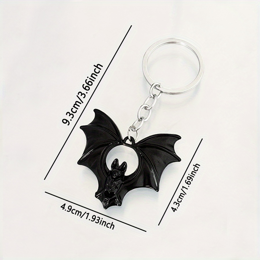 Gothic Bat Keyring