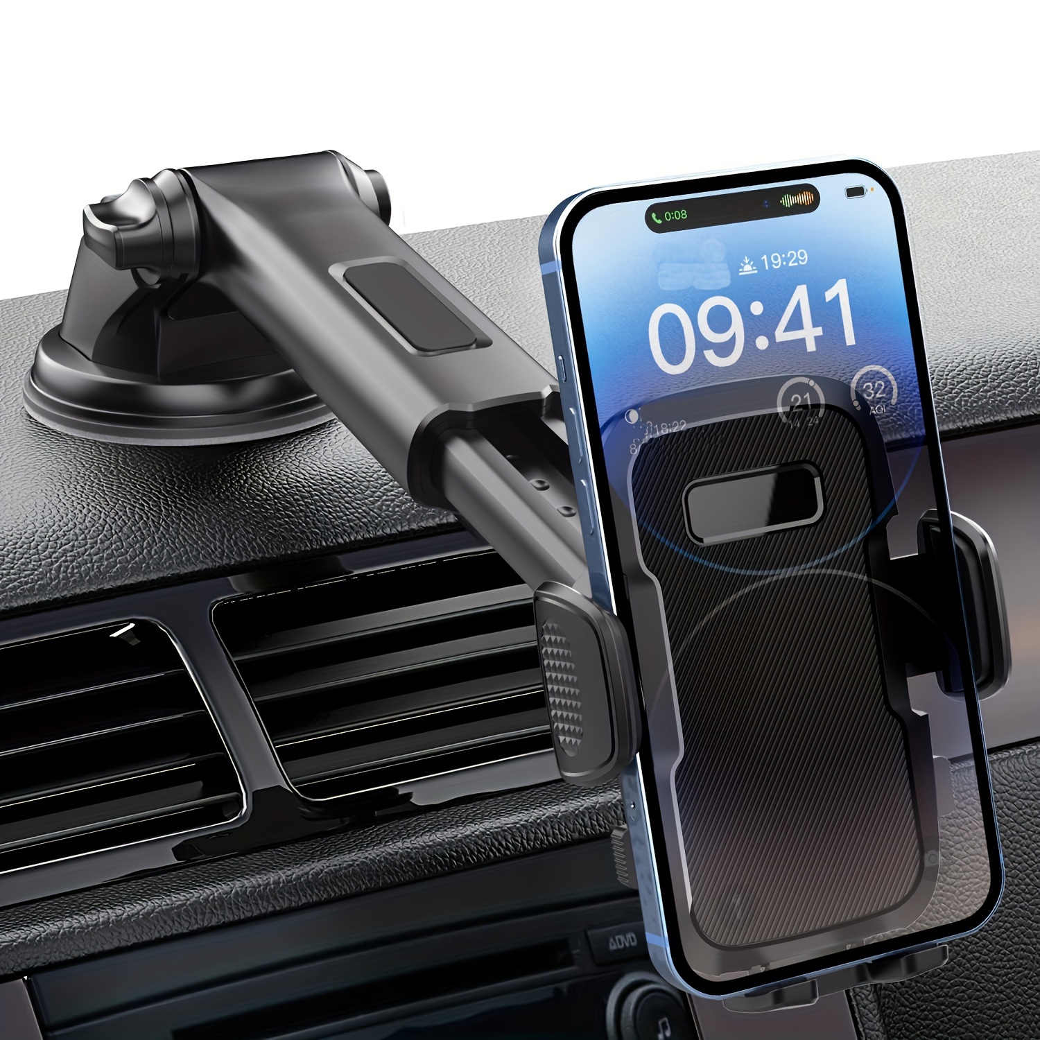 

de Téléphone à Ventouse Voiture - Réglable et Extensible de et Utilisation en Véhicule