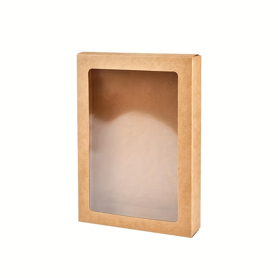 TEMU Gift For Her/him 20pcs-card Storage Box, Measuring 4.5 X 6-7.36 X 5.39 Inches, With A Transparent Window, Suitable For Organizing Greeting Cards