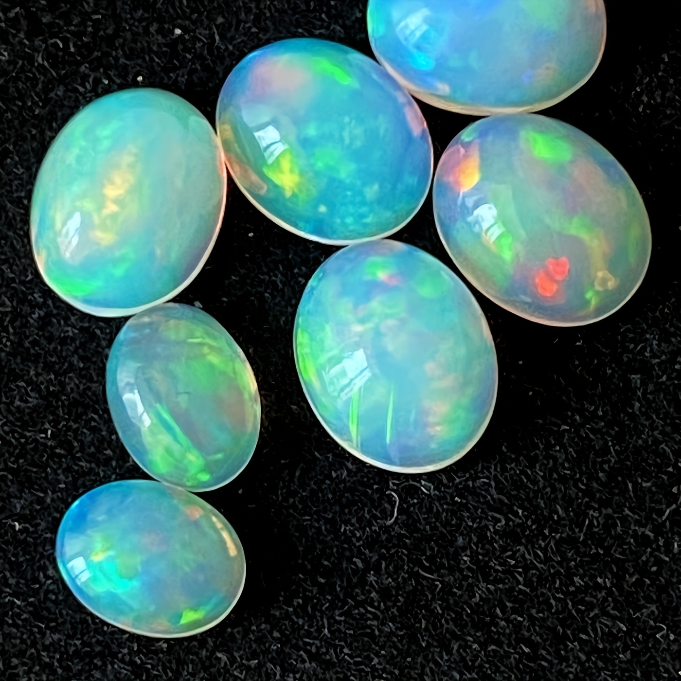 natural opal cabochons stone jewelry making Temu Bahrain